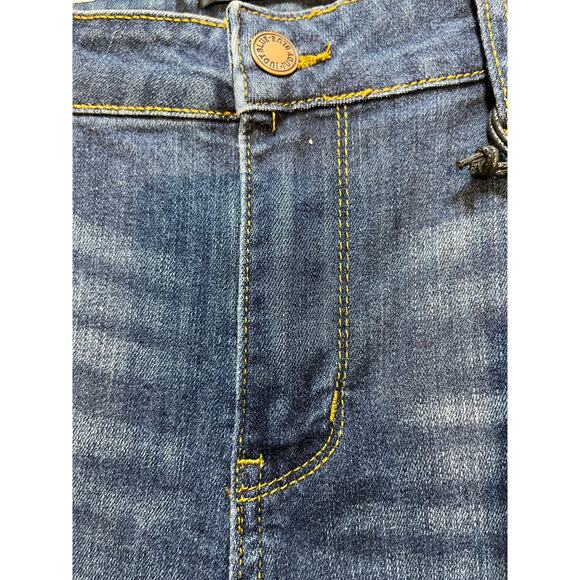 Judy Blue Women’s Relaxed Fit Jeans Size 32 Mid Rise Dark Wash NWT - Picture 7 of 10